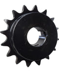 Heavy Duty Roller Chain Sprocket 16 Teeth 1 Inch Bore For 50 Pitch Chain Pro Grade Carbon Steel With Heat Treated Teeth Keyway Slot