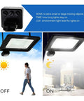 JUDYSSY Led Floodlight Pir Motion Sensor White/Warm White Ip66 Ac220 with motion sensor and adjustable settings, outdoor use.