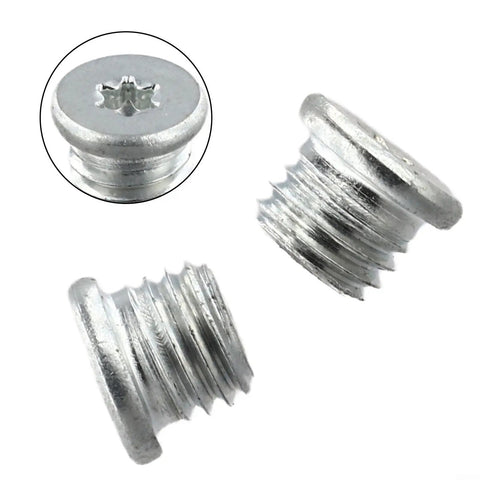 Heavy Duty Metal Transmission Grease Screws 2 Pack For HS75 HS80 HS85 HSA130R And HSA60, detailed view of screws.