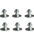 Lower Engine Cover Pin Screws And Bolts Kit Must Have For Honda Accord Civic CR V And Acura Splash Shield And Radiator Support Hardware 90674 TY2 A01 90105 TBA A00 Replacement OEM Style, featuring 6 metal pins