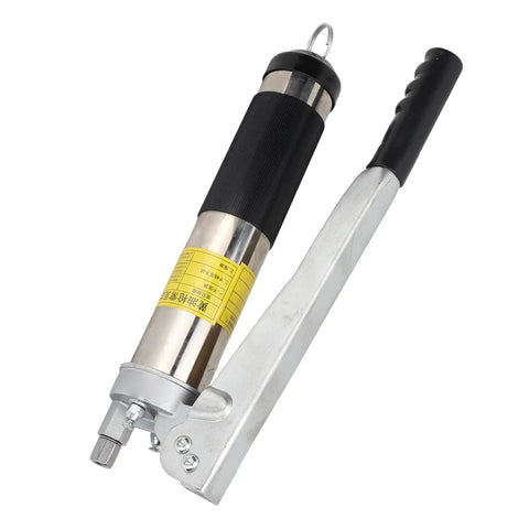 Stainless Steel Double Gear Oiler Manual Grease Gun Kit with 800ml Capacity for vehicle maintenance tools