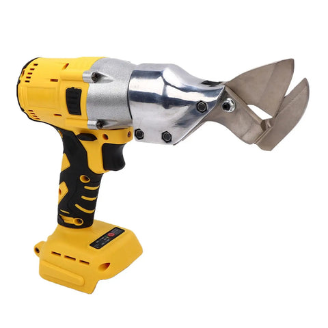 Jeffergarden Brushless Metal Shears Cordless Electric Cutter 400Nm Torque Rotating Head For 18V Battery LED Light Snips Steel Sheet Rocker Tool with metal blades and ergonomic grip.