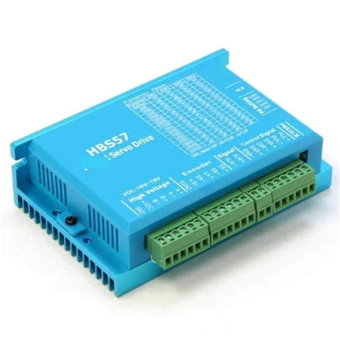 HBS57 driver from Industrial Grade Closed Loop Stepper Servo Motor And HBS57 Driver Kit Two Point Two Nm Torque With Encoder 1000 Lines for CNC machines.