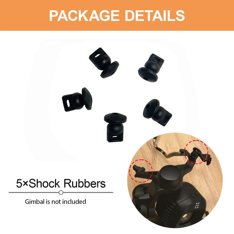 Replacement Gimbal Shock Rubber Damper For DJI Mini 5 Pro Gimbal Camera Durable Elastic Shock Absorber Spare Parts Set 5 Pack detail