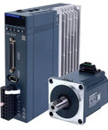 AC Servo Motor Kit A6 Series 400W Servo Motor 3000rpm 1.27Nm IP67 17 Bit Absolute Encoder With RS485 Analog Control showing motor and driver