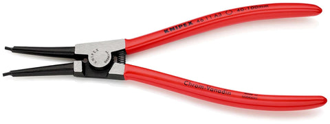 Knipex External Straight Retaining Ring Pliers 8.25 Inch For Installing And Removing Circlips On Shafts