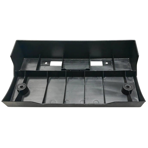 Front Bumper License Plate Frame Bracket For Nissan Frontier 2005 2006 2007 2008 2009 2010 2011 2012 2013 2014 2015 2016 2017 2018 2019 Steel Bumper Direct Replacement No Drilling viewed from back