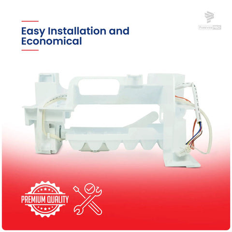 Ice Maker Assembly Kit For LG Refrigerator Compatible With 5989JA1005H DIY Replacement Part front view