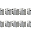 Dope Linear Bearing Slider For CNC Motion Control SC8UU SCS8UU Blocks, aluminum guides arranged in rows for precision motion