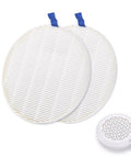 2 Pack Nail Dust Collector Filter Replacements Washable Reusable Filters For Nail Dust Vacuum Fan No Spill
