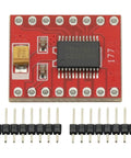 Three Pack Dual DC Motor Driver Module With 1.2A Continuous And 3.2A Peak Output Built In Thermal Shutdown And Low Voltage Detect