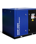 Beefy 50 HP Rotary Screw Air Compressor Delivering 219 CFM At 125 PSI, 460V 3 Phase 60Hz, Fixed-Speed Industrial-Grade Air System