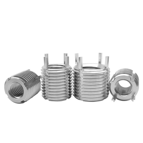 Stainless Steel Threaded Repair Insert Bushing For Damaged Threads In Metal Parts Metric Plug Leg Sleeve Nuts Fits M2 To M16