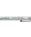 Pen Style Oxygen Flow Meter For Accurate Readouts Up To 8 LPM No Fuss Compact And Easy To Use Quick Flow Checks For Home Clinic Or Field Precise 0 To 8 LPM Measurements You Can Rely On, white plastic pen-style liter meter with 8 LPM marking