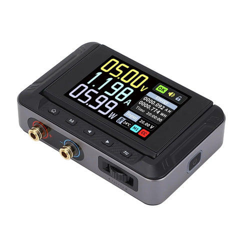 Plug And Play Adjustable CNC DC Voltage Regulator 30V 5A Portable Power Supply with digital display and flip screen