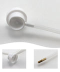 2 Pack 19 Point 7 Inch 360 Degree Spray Nozzle Extension Hose White Wand Aerosol Cans Air Conditioner Cleaner close-up white plastic hose