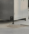 Heavy Duty Adjustable Cabinet Leveling Feet For Side Mount Wardrobes On Uneven Floors Carbon Steel Levelers With Threaded Height Adjustment