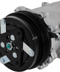 Heavy Duty AC Compressor With Clutch features a four groove pulley, designed for 1994-2000 Honda Civic and 1997-2001 CRV.
