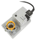 Direct Coupled Damper Actuator 20Nm 24V Electric Motor For HVAC Vent Control with wiring and mounting detail.