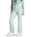 Womens Bliss Pant For Mountaineering In Glacial Ice Size 10 With Abrasion Resistant Scuff Guard Contoured High Back Waistband