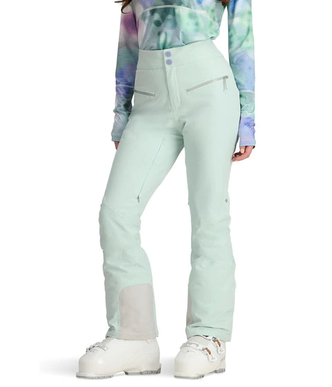 Womens Bliss Pant For Mountaineering In Glacial Ice Size 10 With Abrasion Resistant Scuff Guard Contoured High Back Waistband