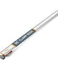 Pro Grade 50 Inch Circular Saw Guide Rail With Rock Solid Clamping Mechanism on white background