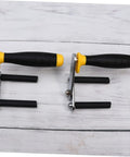 Heavy Duty Gypsum Board Lifter For Drywall And Glass Multi Function Handle Pair featuring slick pivoting grip and shock resistant build.