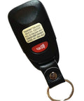 Back view of Hyundai Kia Key Fob Shell Replacement Case For Hyundai Elantra Accent Sonata And Kia Optima Keyless Entry Remote Housing