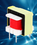 1300 To 8 Ohm Impedance Audio Transformer EE14 Single Phase Oil Immersed And Air Cooled 10 Pack visible with colorful housing