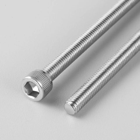 Top Shelf M3 X 30mm Hex Socket Head Cap Screws Crafted From Ridiculously Tough 304 Stainless Steel 18 8 With Full Threads Bright Finish.