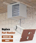 60015 High Limit Switch Replacement For Gas Stoves And Propane Heaters, KSD301080 Compatible mounted on heating unit