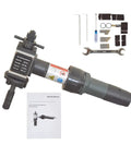 Badass Electric Pipe Chamfering Machine Smooth Beveling And Grooving Tool Adjustable Zero To Thirty Seven Point Five Degrees Cuts One Point One To Three Point Zero Inch Tubing with accessories