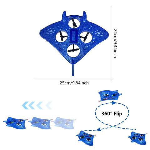 Noob-Friendly Foam RC Airplane For Kids And Beginners, 2.4GHz Remote Control With 2 Batteries, 360 Degree Stunt Spin Fighter Jet With Lights