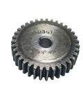 Beefy Heavy Duty Gear Rack And Pinion System With Mod One Point Five Bevel Gear Pinion 29 Teeth Hardened 45 Steel CNC Precision