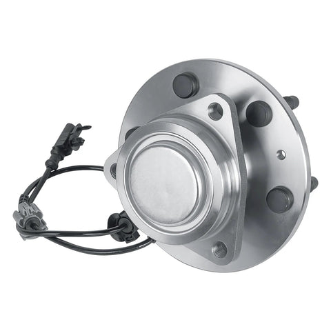 Front Wheel Hub Bearing Assembly 6 Lug 2WD ABS Direct Fit OE Replacement 515097 for Chevy Silverado 1500 front view