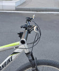 Beefy Aluminum Alloy Flat Bar And Riser Handlebar 25.4mm 600mm Or 31.8mm 620mm for mountain bike with 22.2mm end diameters.