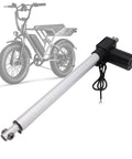 Heavy Duty Electric DC Linear Actuator Packing Six Thousand Newtons Of Raw Straight Push Pull Chops Plus Five Hundred Millimeter Travel for e-bike modifications.