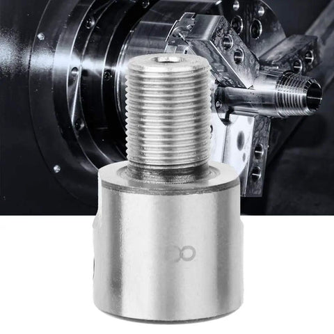 Stainless Steel Chuck Rod For Mini Lathe Chucks M14x1 8mm Precision Replacement Part K01-50/63 K02-50/63 front view