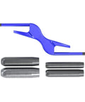Pro Grade Barrel Jointer Set With Replaceable Steel Barrels One Half Inch Through Seven Eighths Inch Cast Aluminum Handle