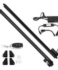 Heavy Duty 2 Pack Linear Actuator Kit Featuring 30 Inch Stroke And 900N Push Force Rugged 12V Dc Electric Motor components setup.