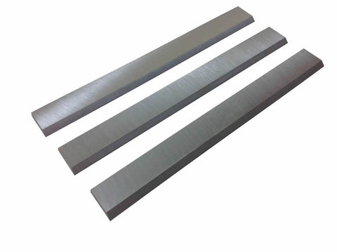Pro Shop Six One Eighth Inch Jointer Blade Replacement Set Of 3, high carbon steel knives, 6-1/8 inch length for woodworking.