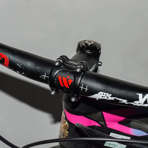 35mm 7 Degree Bike Stem 31.8 Handlebar Riser Extender For Road Mountain BMX Cycling Lightweight 96g MTB Stem Installed On Bike