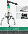 Heavy Duty Hydraulic Gear Puller 5 Ton Capacity Kit Made From Strong Steel Designed For No Leak Oil Use Has 2 Or 3 Jaw Setup For Hub Separator And Mechanical Repair Tasks Pulling Axles In Garage Or Shop Settings Serious Muscle For The Grind, 5t 3-jaw steel puller in plastic case