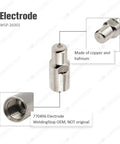 Electrode Tip For Hobart AirForce 250Ci HP 25 Torch And AirForce 500I HP 50, copper and hafnium detail