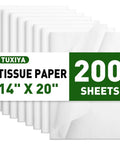 Bulk 200 Sheets White Tissue Paper 14x20 Inches For Gift Wrapping And Packaging Perfect For Gift Bags Crafts Party Decor Holidays Weddings And Creative DIY Projects