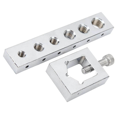 Must Have Nut Bolt Drill Jig Set For Precise Locking Wire Cross Drilling With Thread Sizes M12 M10 M8 M6 steel drill guide tool