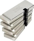 Nine Sixteenths Inch High Speed Bolt Die For 531 541 And 500B Die Heads, 12 TPI RH LH, stack view, metal teeth detail