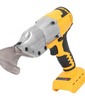Fafeicy Cordless Electric Metal Shear Cutter With Brushless Motor And 360 Degree Rotating Head for cutting metal sheets, handheld design.