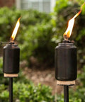 Adjustable Flame Resin Torch For Outdoor Lighting In Backyard, Lawn, Patio And Garden, 65-Inch Tall, Weather-Resistant