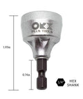 Go To Deburring Chamfer Tool Set Two Piece External Drill Bits And Countersink Bits displayed against white background